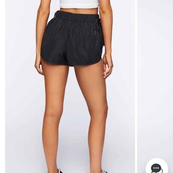 Forever 21 Active Netted Tulip-Hem Shorts - Picture 5 of 9